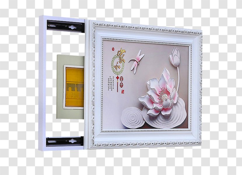 Picture Frames Flower Rectangle Pink M - Taobao Decoration Transparent PNG