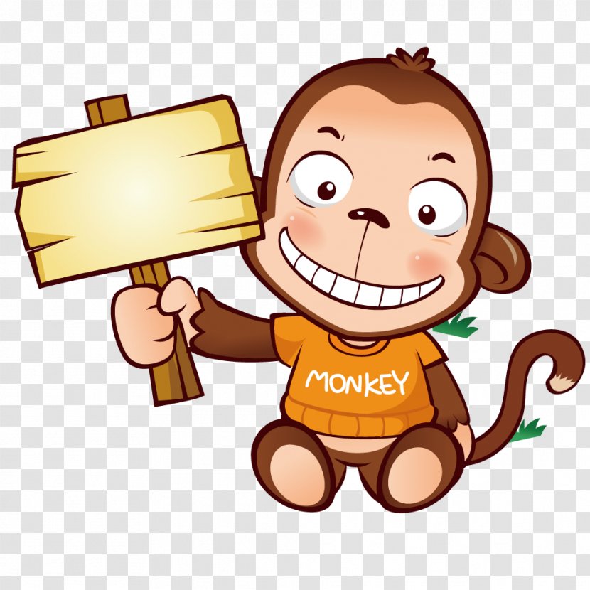 Monkey - Child - For Brand Of Transparent PNG