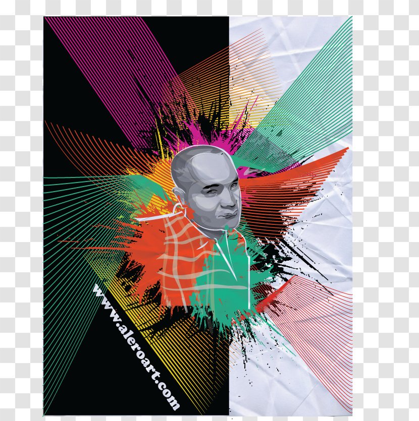 Illustration Graphic Design Poster Modern Art Graphics - Album Cover - Anonymous Badge Transparent PNG