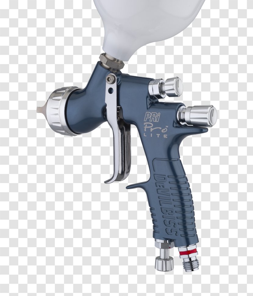 Spray Painting Pistol Tool Nozzle DeVilbiss GTi Pro Lite Gun - Weapon - Paint Transparent PNG