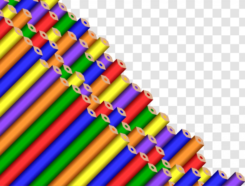 Drawing Colored Pencil - Vector Transparent PNG