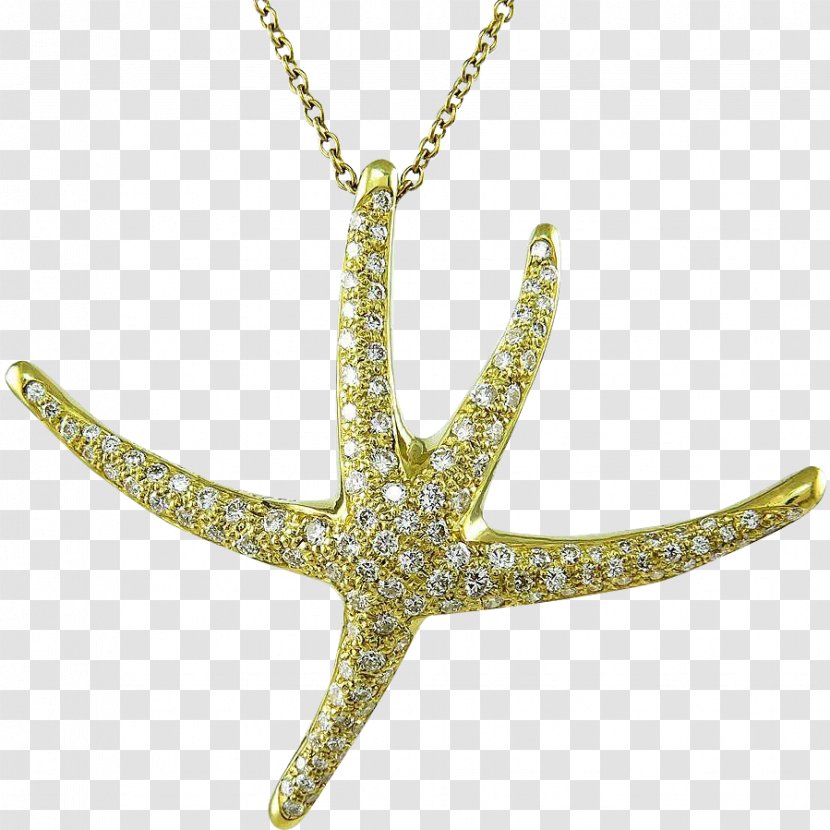 Body Jewellery Charms & Pendants Necklace Starfish Transparent PNG