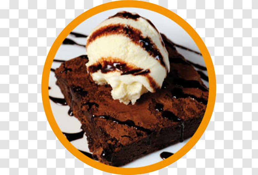 Chocolate Brownie Ice Cream Muffin Restaurant Lizarran - Flourless Cake Transparent PNG
