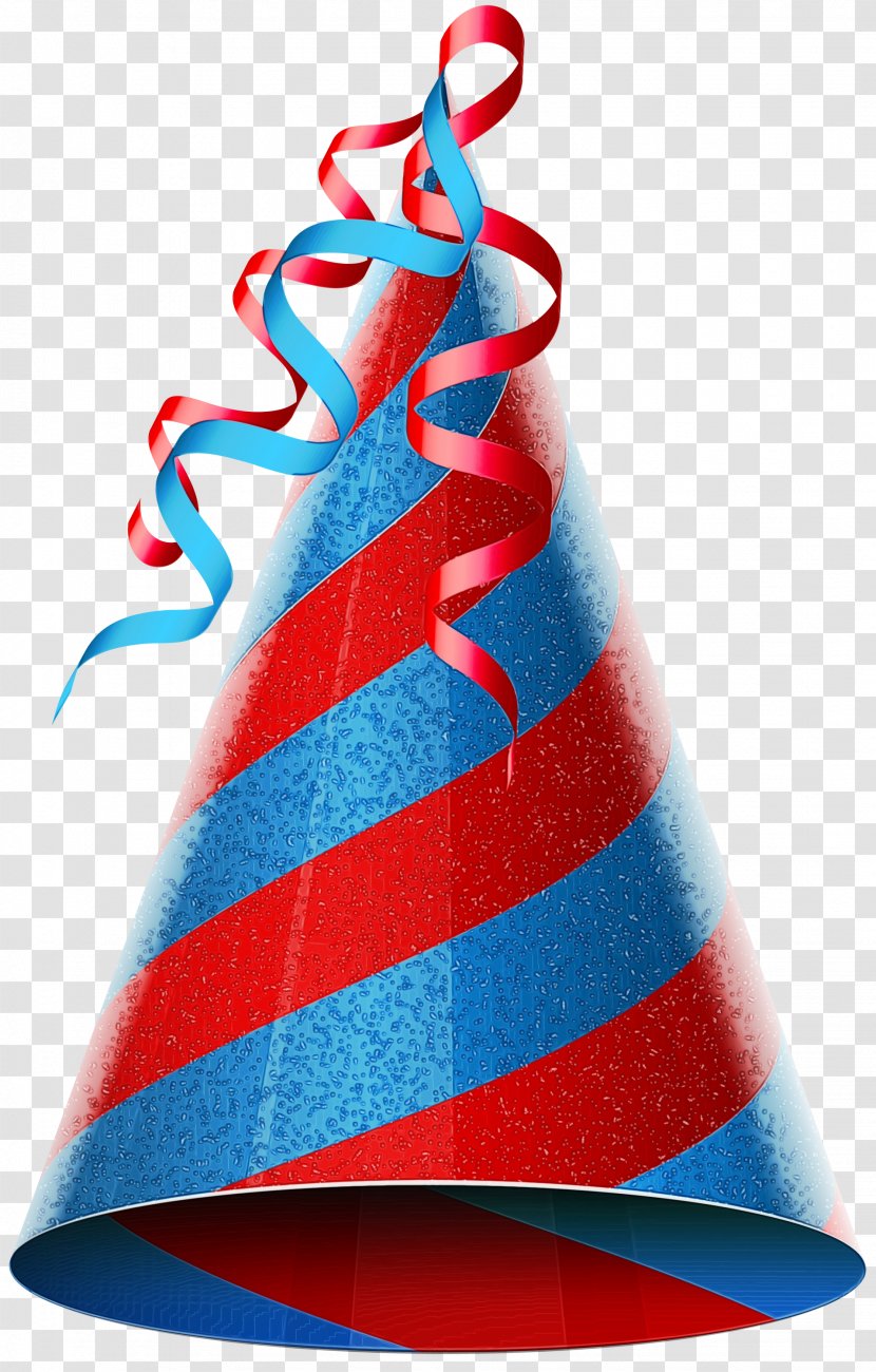 Blue Christmas Tree - Costume Hat - Party Supply Transparent PNG