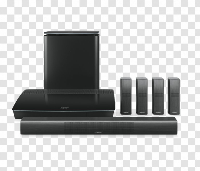Home Theater Systems 5.1 Surround Sound Bose Corporation Center Channel Loudspeaker - Technology Transparent PNG