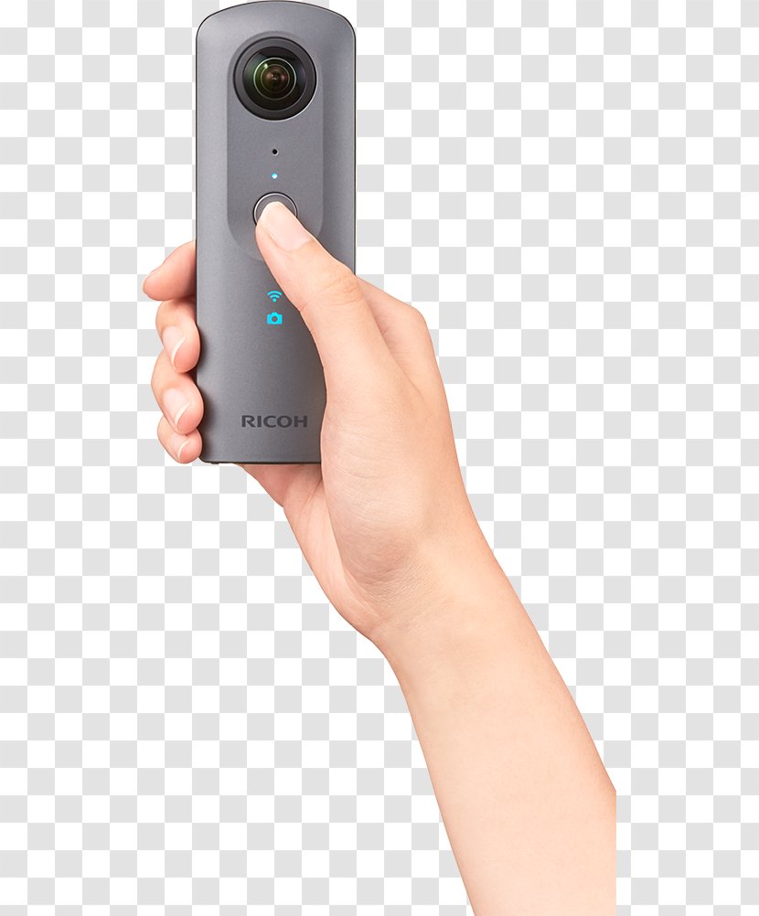Omnidirectional Camera Ricoh Immersive Video Photography - Gadget Transparent PNG