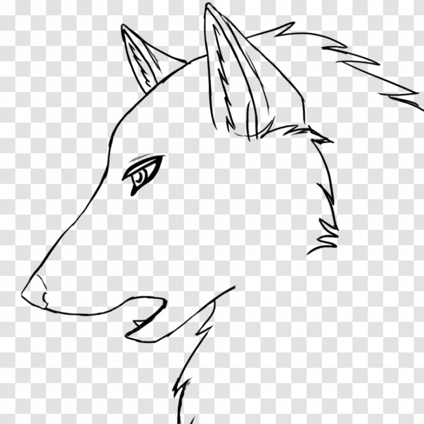 Snout Dog Line Art Drawing Canidae Transparent PNG