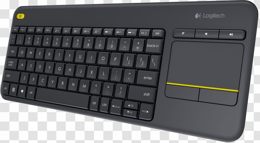 Computer Keyboard Mouse Wireless Bluetooth Touchpad - Input Device Transparent PNG