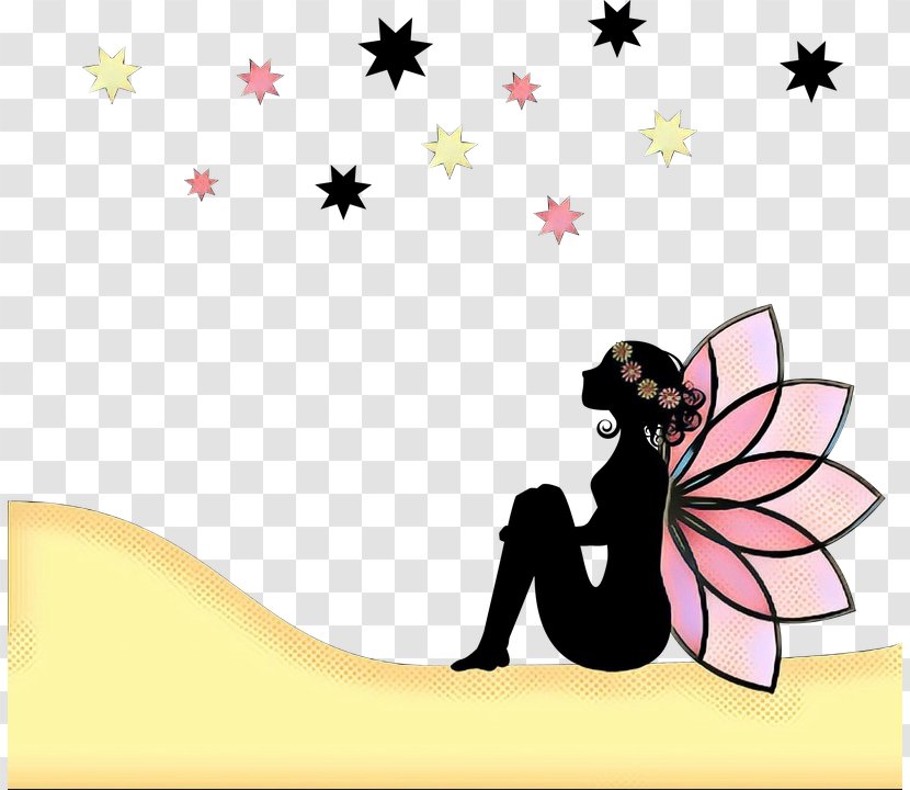 Butterfly Cartoon - Plant - Sticker Transparent PNG