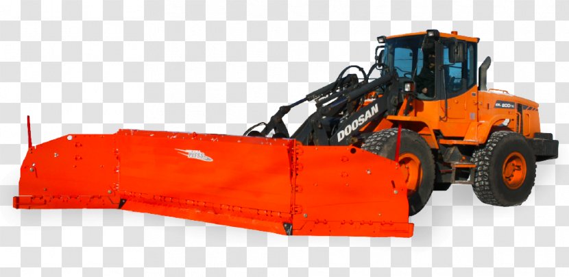 Bulldozer Snowplow Loader Plough Snow Pusher - Heavy Machinery Transparent PNG