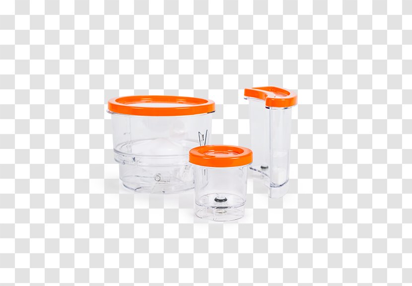 Food Storage Containers Lid Processor Plastic - Orange - Container Transparent PNG