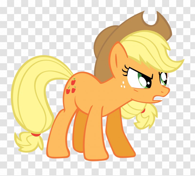 Applejack My Little Pony Rarity Twilight Sparkle - Small To Medium Sized Cats Transparent PNG
