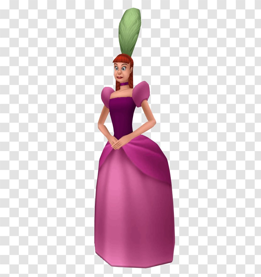 Cinderella's Stepmother Anastasia Drizella Kingdom Hearts Birth By Sleep - Disney Princess - Cinderella Castle Transparent PNG