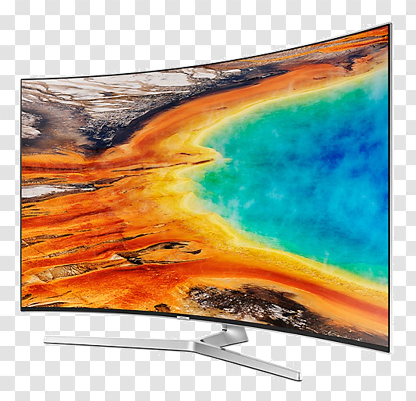 LED-backlit LCD Samsung 4K Resolution Smart TV Ultra-high-definition Television - Set Transparent PNG