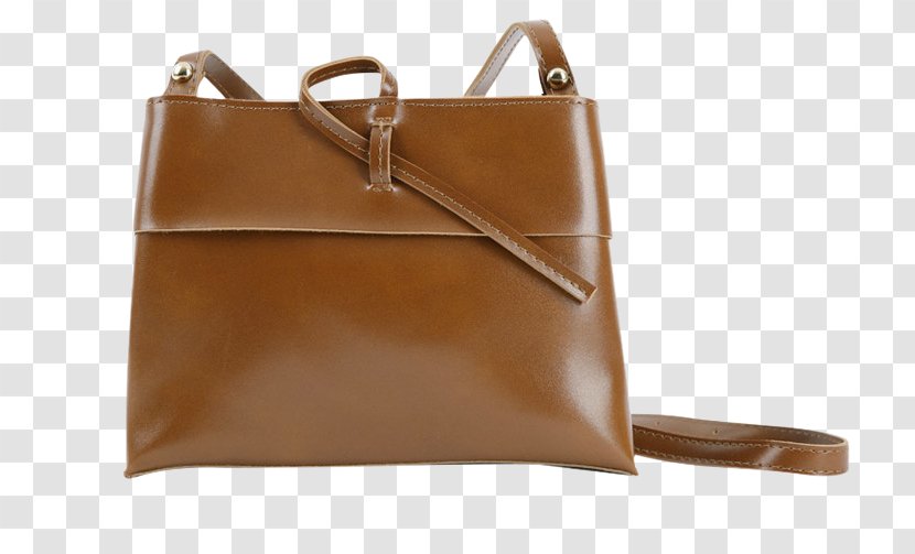 Handbag Brown Leather Caramel Color Messenger Bags - Big Sale Flyer Transparent PNG