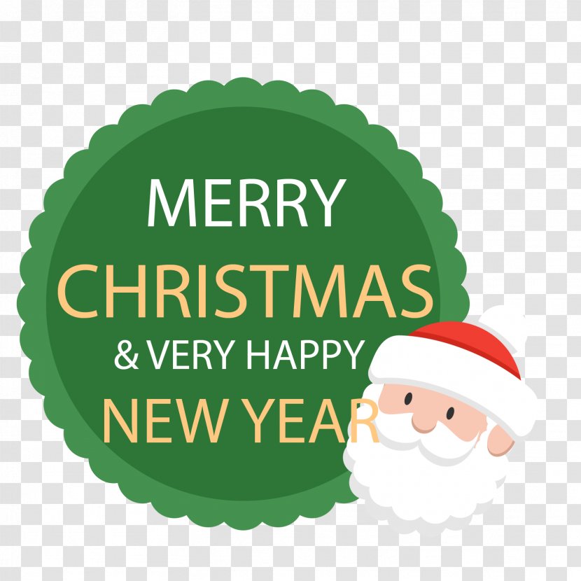 Santa Claus Christmas Card Father - Logo - Picture Tag Vector Transparent PNG