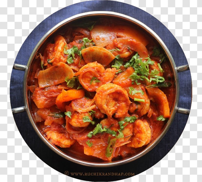 Chicken Karahi Indian Cuisine Shrimp Curry Vindaloo - Caldeirada - Non-veg Food Transparent PNG