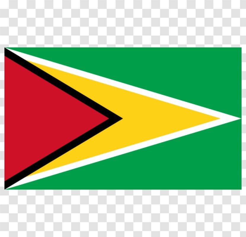 Flag Of Guyana Flags South America The United States - Rectangle Transparent PNG