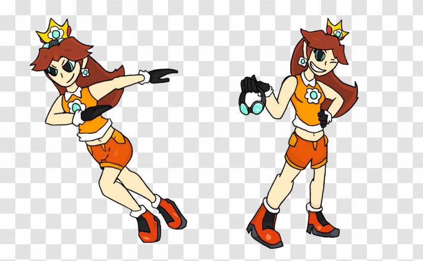 Princess Daisy Character Super Paper Mario Fan Art - Fictional Transparent PNG