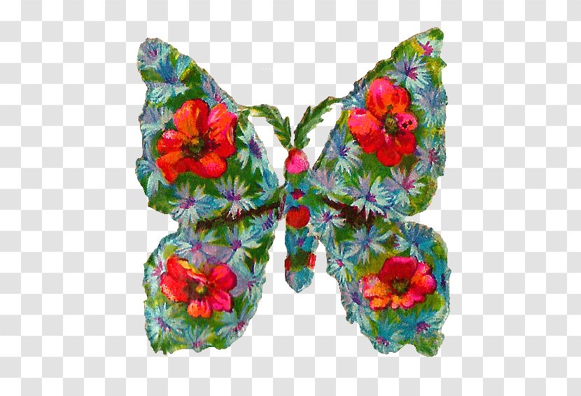 Butterfly Pollinator Clip Art - Red Transparent PNG