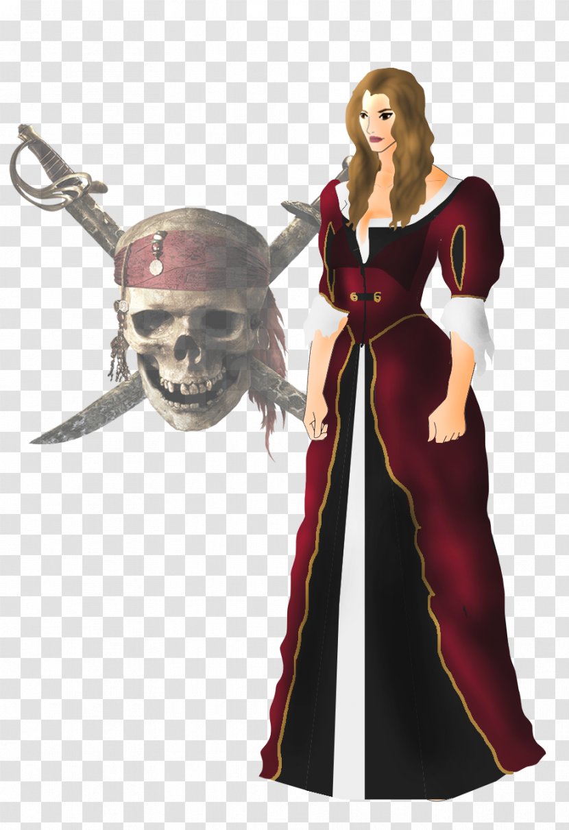 Pirates Of The Caribbean Online Jack Sparrow Piracy Skull - Armour Transparent PNG