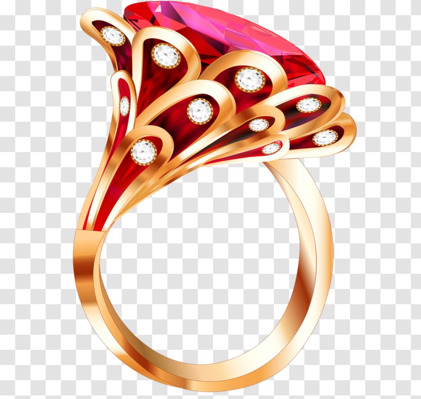 Jewellery Stock Photography Gemstone Ring - Ruby - Hand-painted Diamond Transparent PNG