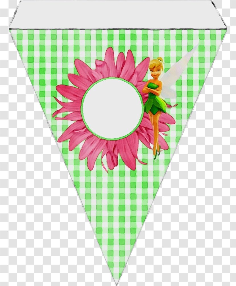 Pink Flower Cartoon - Green - Wildflower Petal Transparent PNG