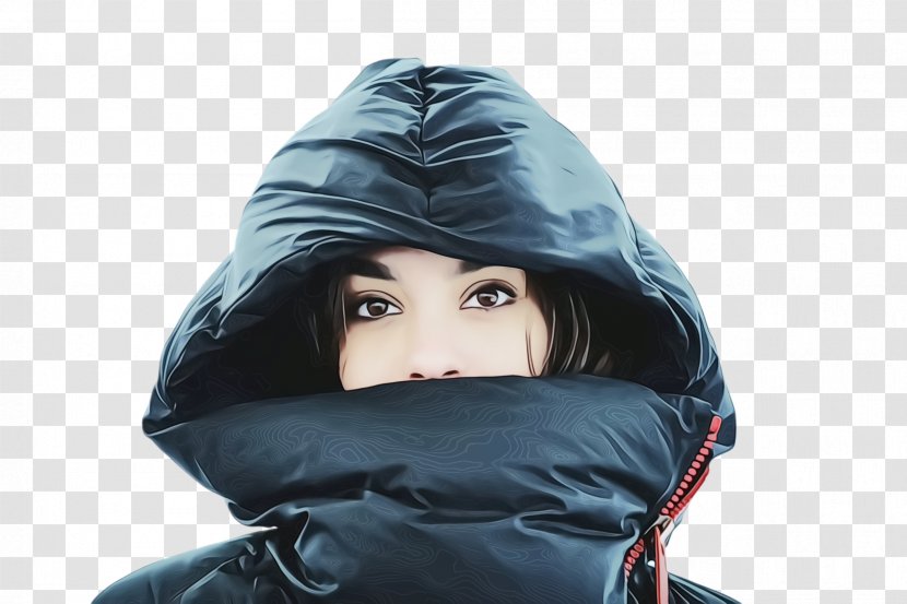 Winter Girl - Head - Jacket Neck Transparent PNG