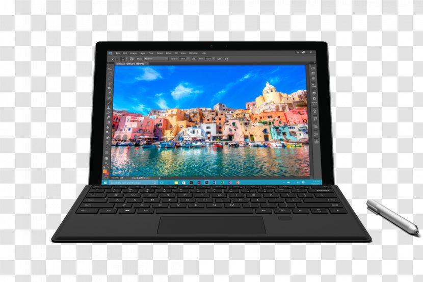 Surface Pro 4 Intel Core I5 Fingerprint - Solidstate Drive - Microsoft Transparent PNG