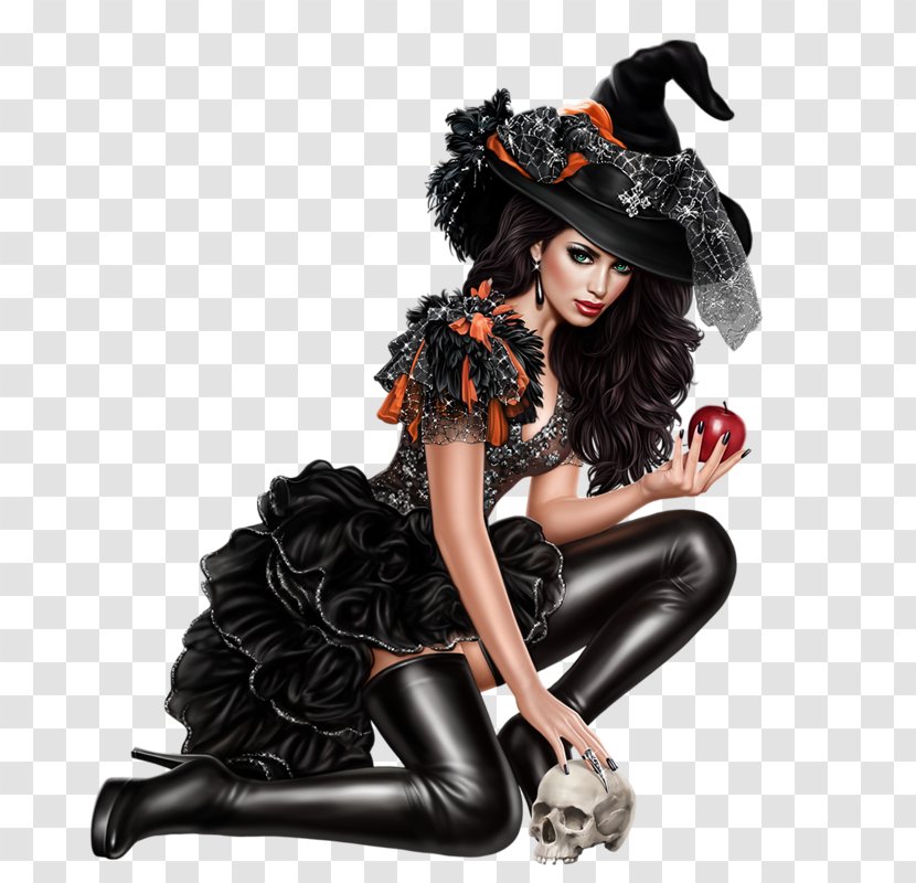 Witch Art - Halloween - Camel Toe Transparent PNG