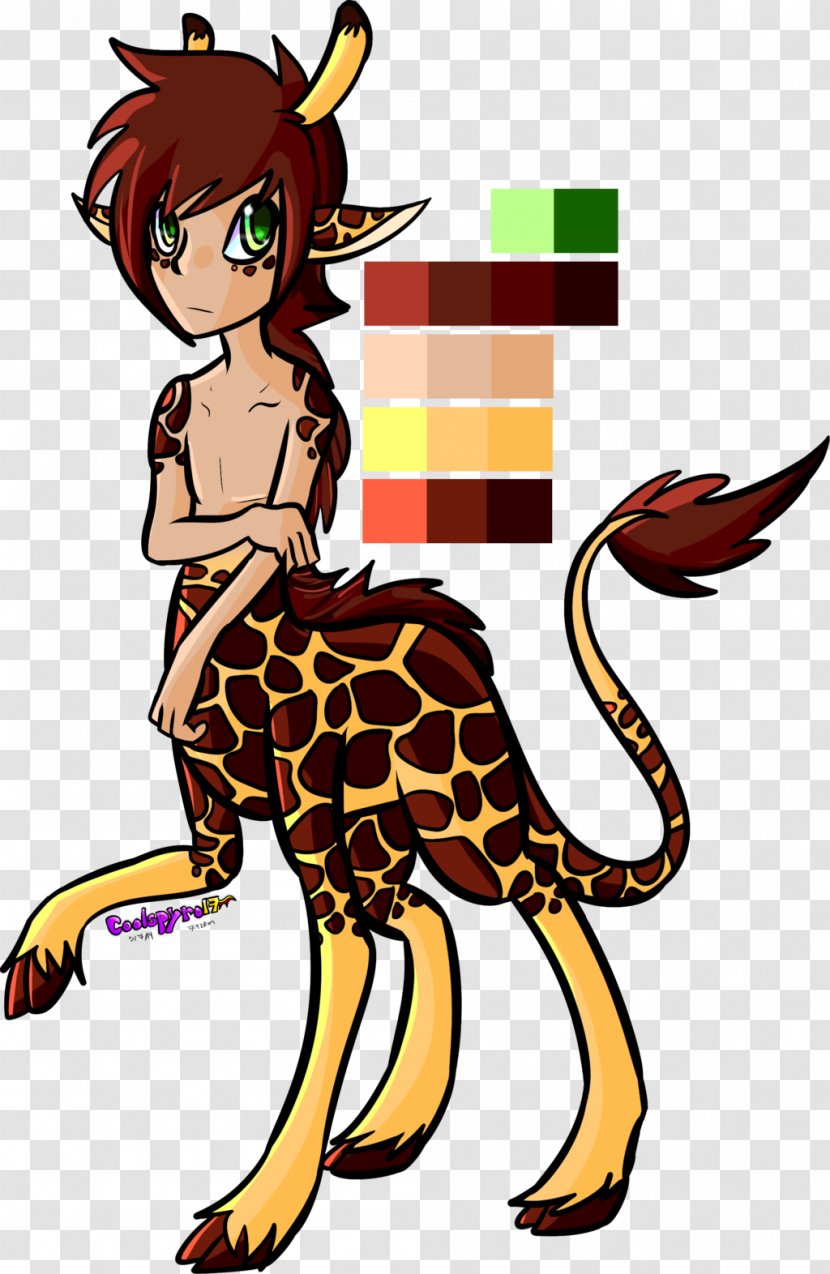 Giraffe Cat Art Mammal Transparent PNG