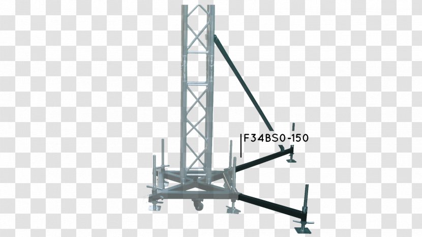 Truss Structure Baukonstruktion Słup Tower - Machine - Stage Transparent PNG