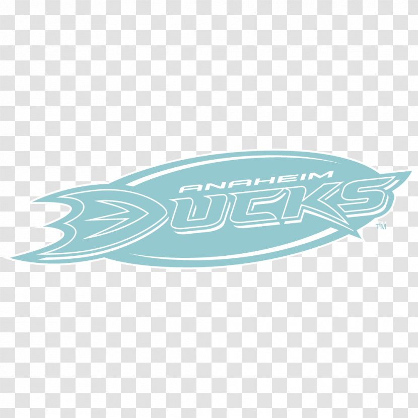 Ice Hockey Anaheim Ducks Sport Bath Logo - Aqua - Firefly Transparent PNG