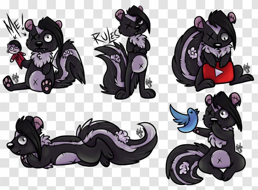 Horse Cat Skunk Mammal Kitten - Like - Chinese New Year Transparent PNG