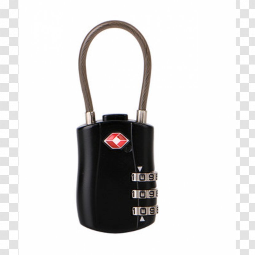 Luggage Lock Padlock Transportation Security Administration Combination - Pacsafe Transparent PNG