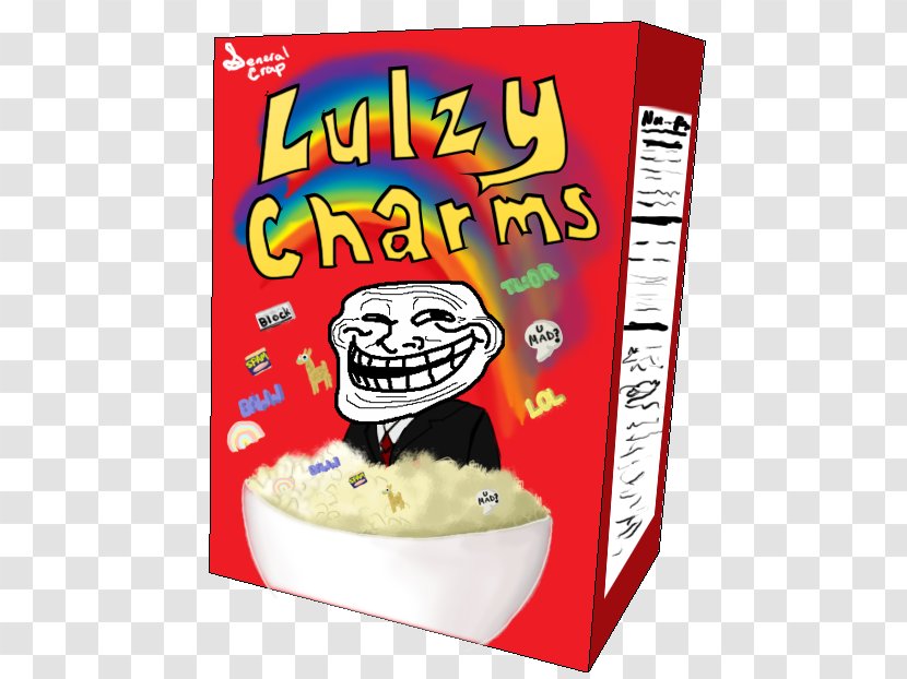 Breakfast Cereal Internet Hornswoggling Junk Food Rage Comic - Watercolor - Lucky Charms Transparent PNG
