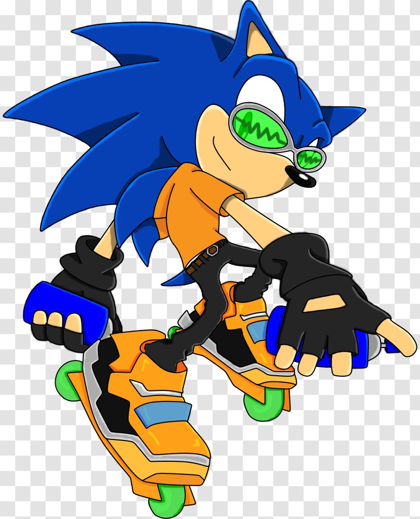 Jet Set Radio Sonic Free Riders The Hedgehog Doctor Eggman Knuckles Echidna Transparent PNG
