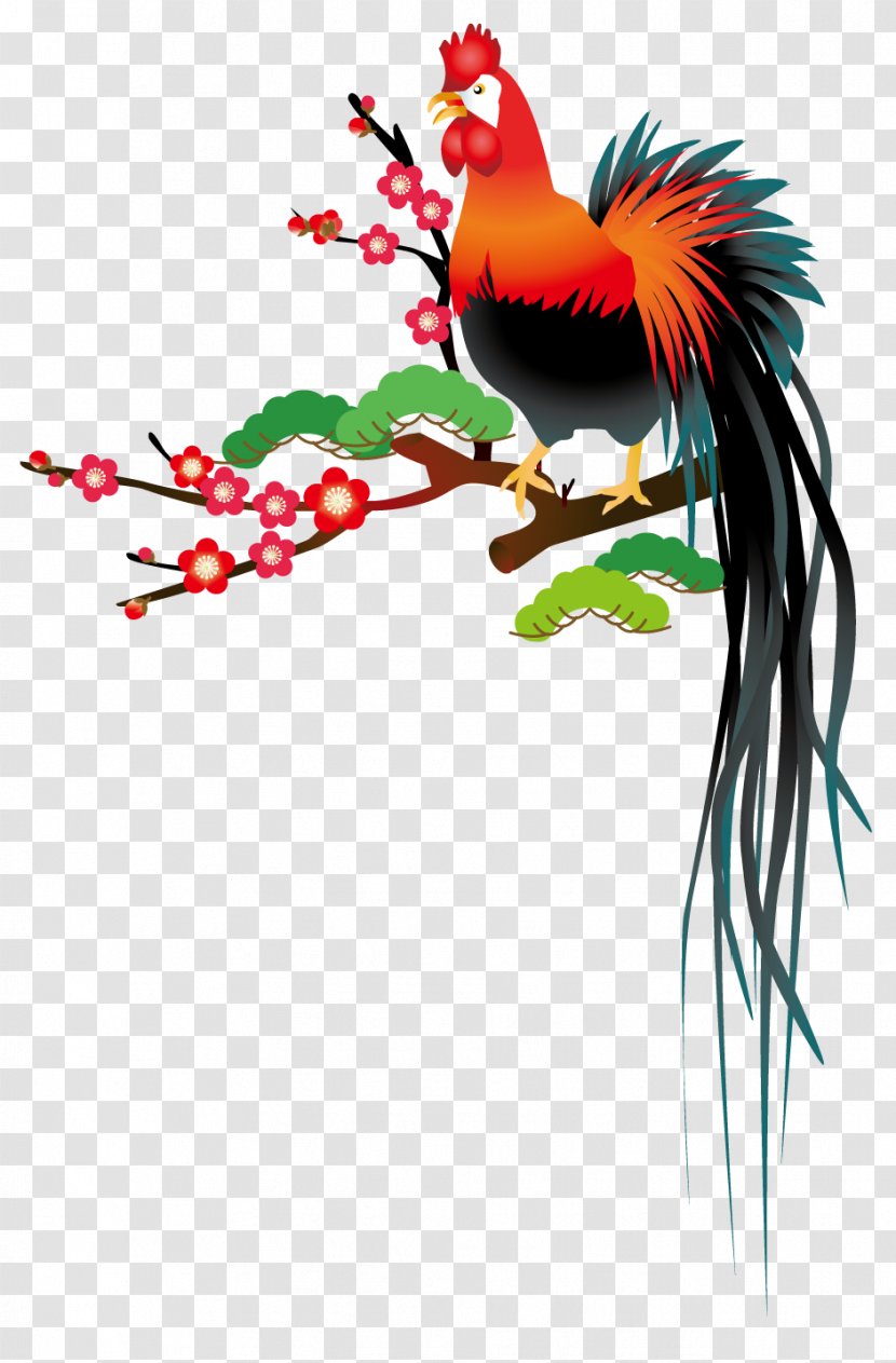 Rooster Feather Beak Clip Art Transparent PNG