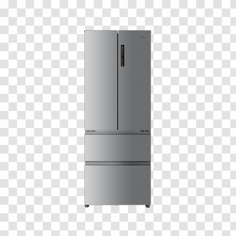 Refrigerator Angle - Major Appliance - Quiet Simple Appearance Of Energy-saving Refrigerators Child Lock Function Transparent PNG