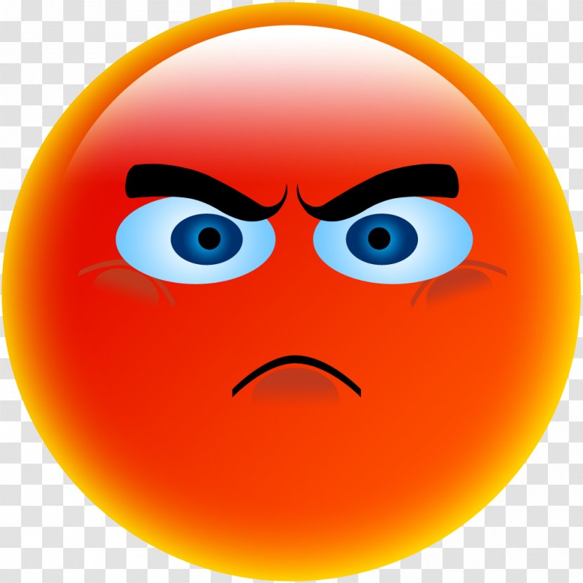 Anger Smiley Emoticon Face Clip Art - Angry Emoji Transparent PNG
