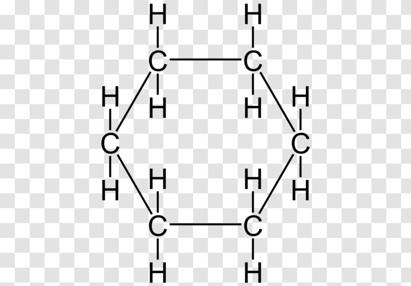 Cyclohexane Conformation Structural Formula Lewis Structure Molecule - Formule 1 Transparent PNG