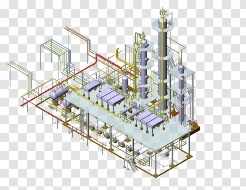 Oil Refinery Coker Unit Distillation Petroleum - Naphtha Transparent PNG