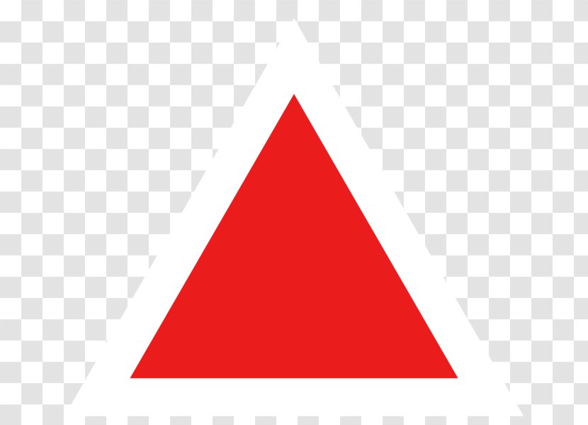 Sierpinski Triangle Clip Art - Area - Red Transparent PNG