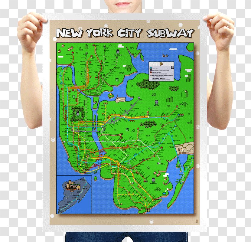New York City Subway World Map Transparent PNG