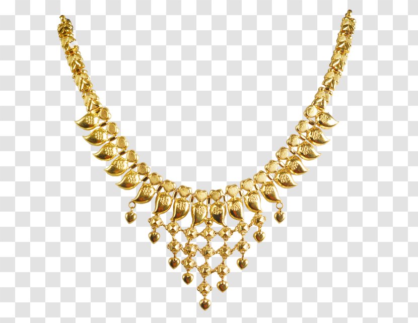 Necklace Body Jewellery Gold Pearl Transparent PNG