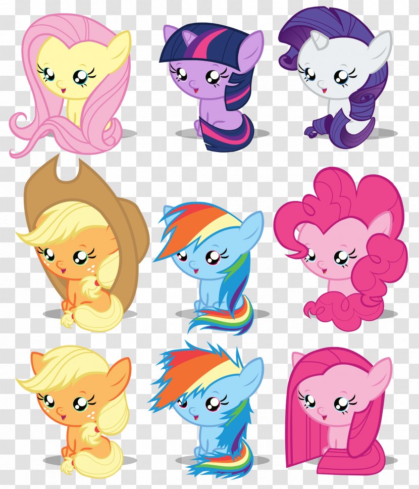 Pony Rarity Rainbow Dash Pinkie Pie Applejack - Flower - My Little Transparent PNG