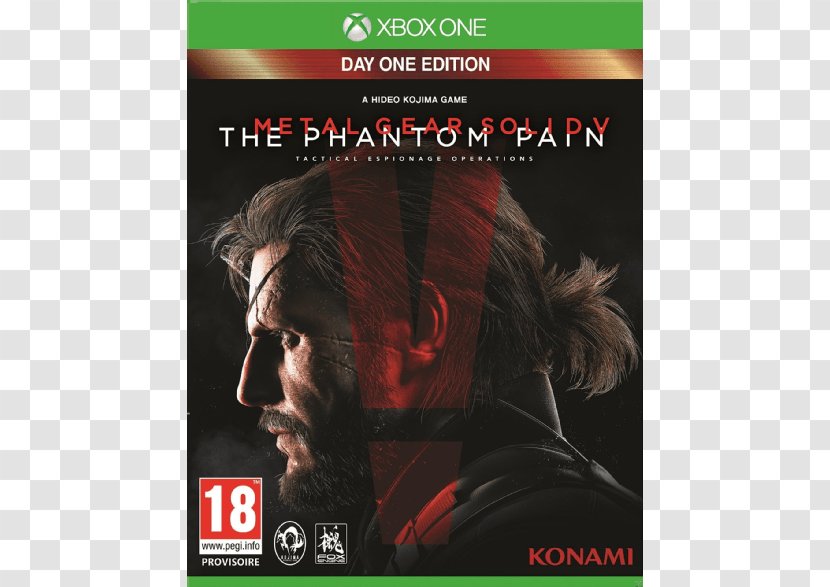 Metal Gear Solid V: The Phantom Pain Ground Zeroes Xbox 360 PlayStation - Big Boss - V Transparent PNG