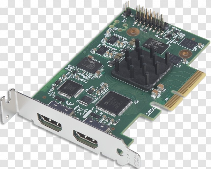 Graphics Cards & Video Adapters Capture Digital Visual Interface HDMI Conventional PCI - Datapath - Computer Transparent PNG