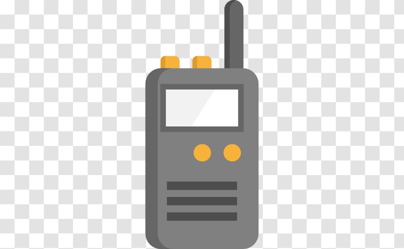 Walkie-talkie Two-way Radio - Electronic Device - Icom Incorporated Transparent PNG