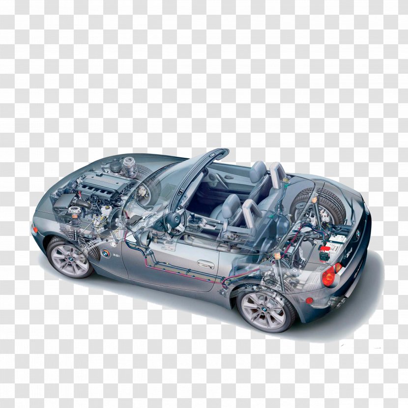 BMW Z4 Car MINI M Coupe - Perspective Transparent PNG